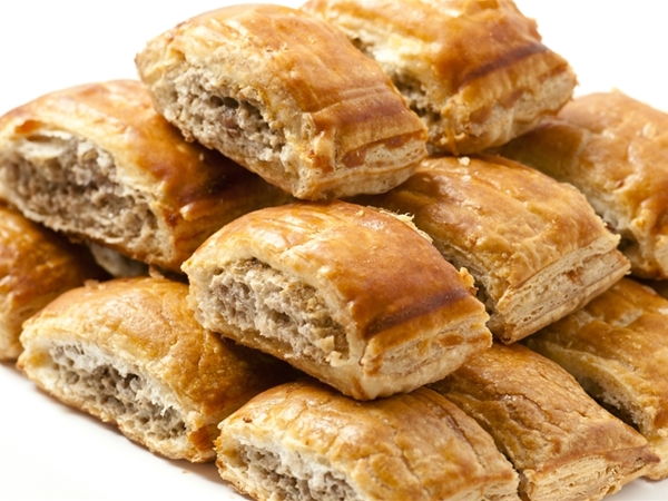 Naturel saucijzenstukjes