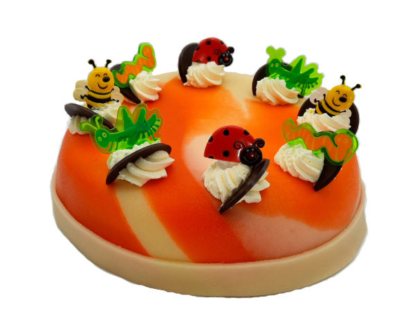 Kindertaart + marsepein